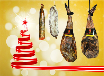 give a Spanish ham gift to be shared.The perfect Christmas gift!