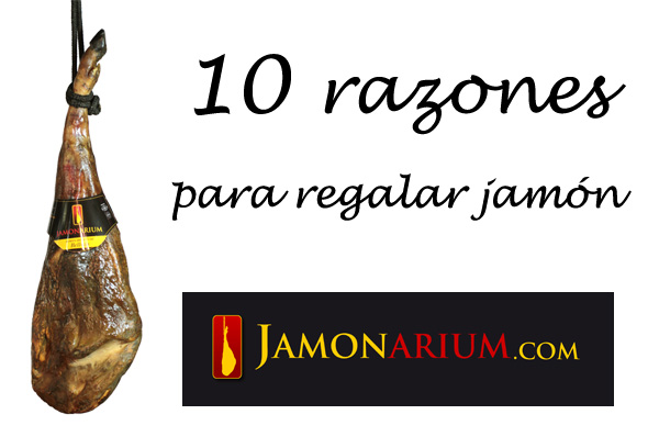 razones para regalar un lote, pack surtido de jamon ibérico serrano bellota