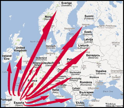 Enviar comprar jamones en Estland online transporte