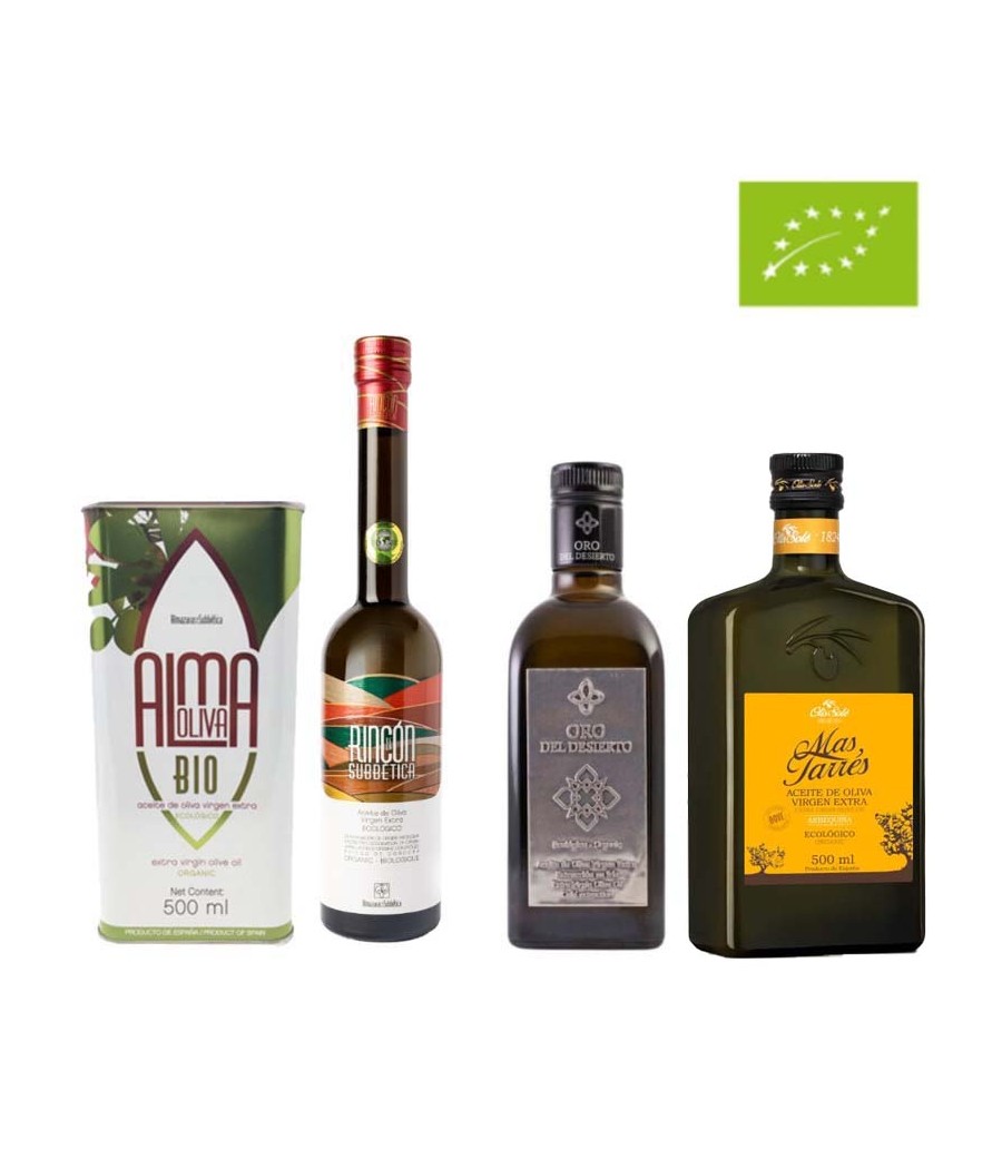 Lot AVOE ECOLÒGICS - Els 4 millors olis d'oliva ecològics