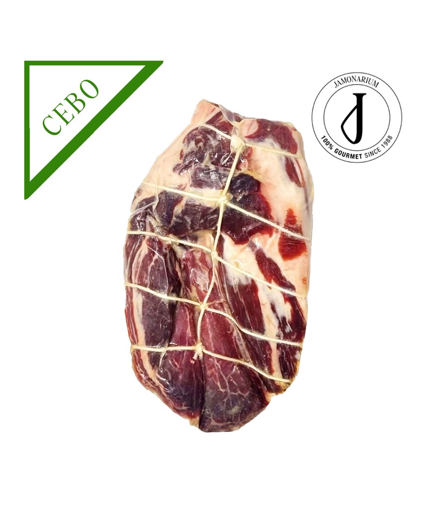 Ibérico Cebo Vorderschinken, 50% iberische Rasse - OHNE KNOCHEN