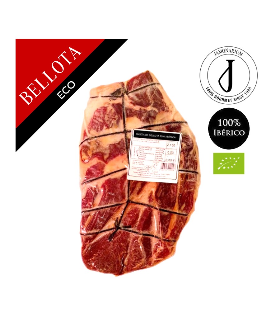 Paleta de Gla 100% Ibèrica Ecològica sense additius - Pota Negra