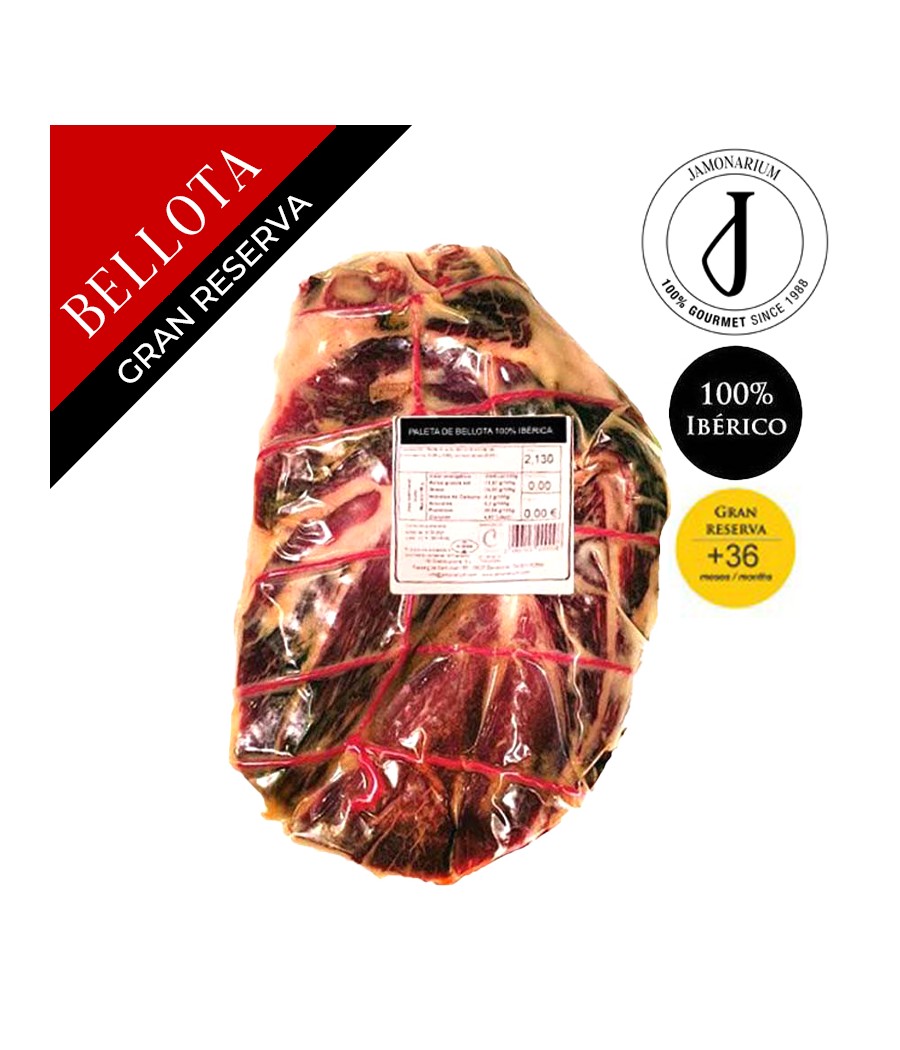 Bellota 100% Ibérico Shoulder - Gran Reserva 3 years (2018) - BONELESS