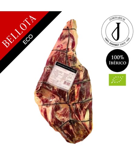Jambon Ibérico Bellota 100% biologique sans additifs - Pata Negra - DESOSSÉ