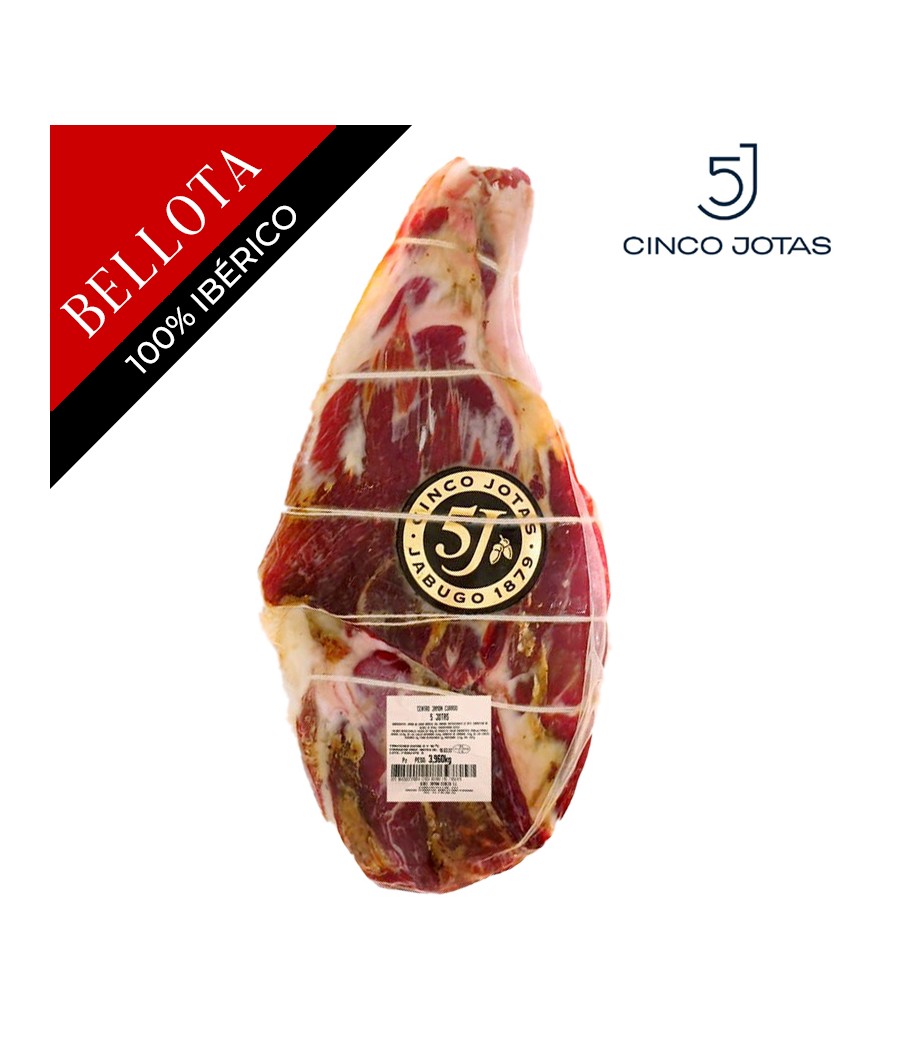 Cinco Jotas (5j) 100% Ibérico Bellota Jabugo ham - BONELESS
