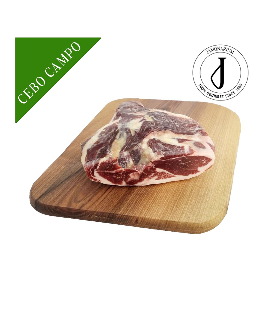 Paleta de Cebo de Campo Ibérica, 50% Raza Ibérica - DESHUESADA - Caña