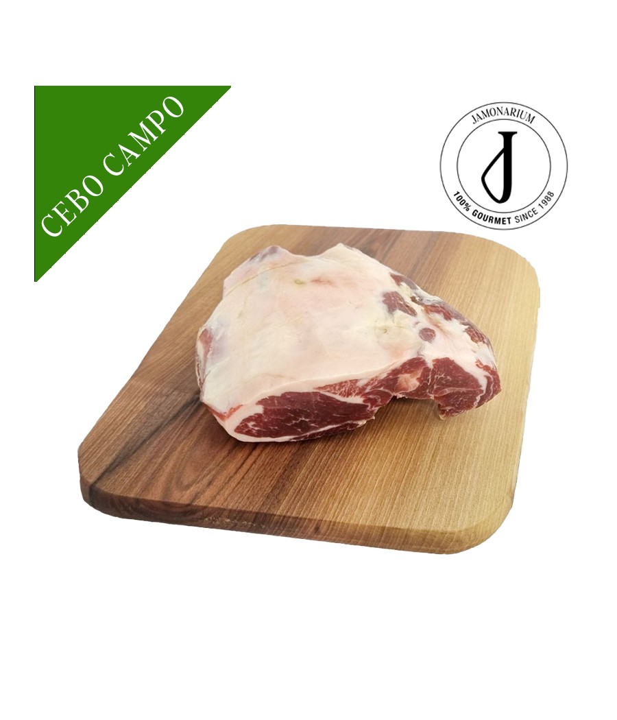 Paleta de Cebo de Campo Ibérica, 50% Raza Ibérica - DESHUESADA - Caña