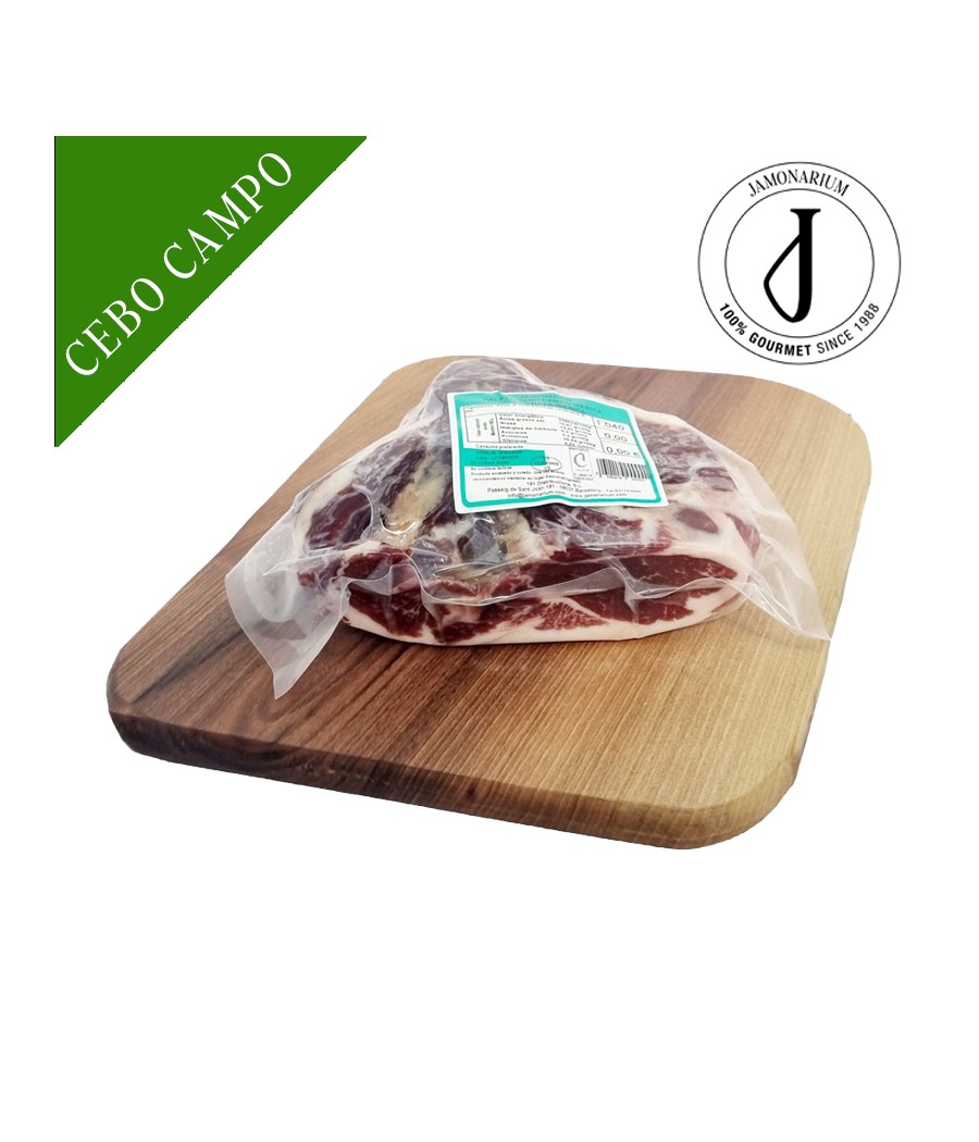 Paleta de Cebo de Campo Ibérica, 50% Raza Ibérica - DESHUESADA - Caña