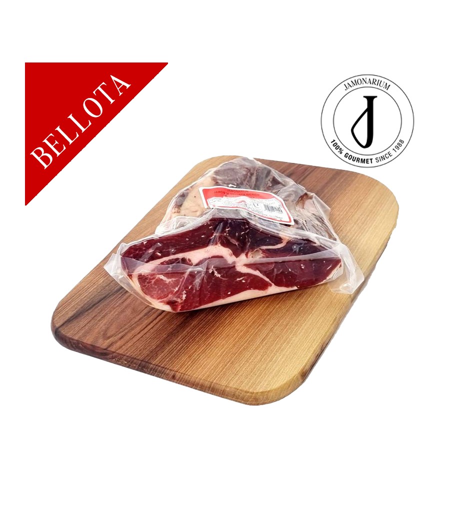 Ibérico Bellota Schinken, 50% Iberische Rasse - OHNE KNOCHEN - Punta