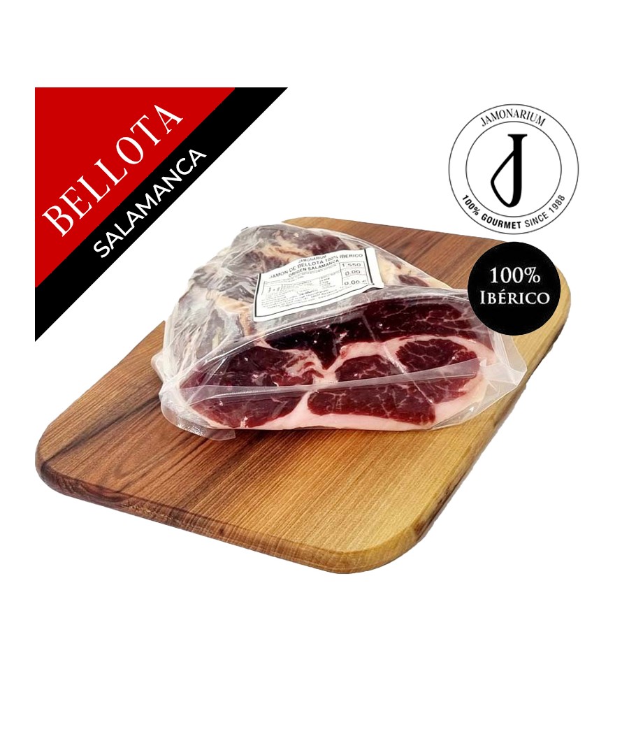 Jambon Ibérico Bellota (Salamanca), 100% Race Ibèrique - Pata Negra - DESOSSÉ - Punta
