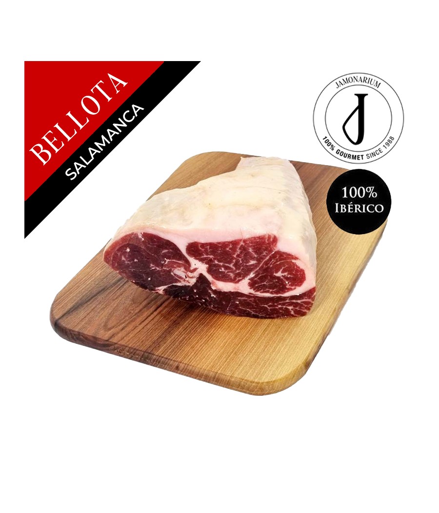 Jamón de Bellota 100% Ibérico (Salamanca) - Pata negra - DESHUESADO - Caña