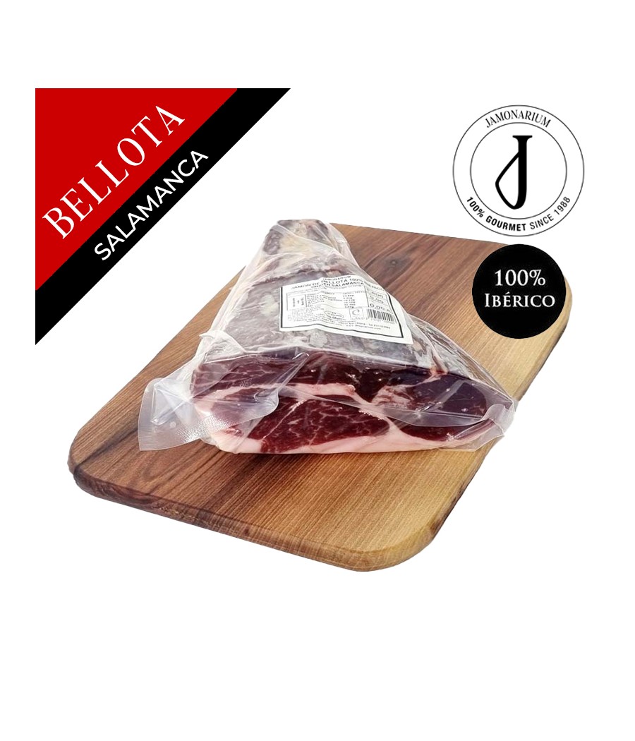 Jamón de Bellota 100% Ibérico (Salamanca) - Pata negra - DESHUESADO - Caña