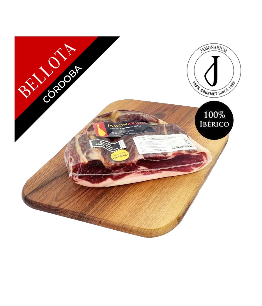 Paleta de Bellota 100% Ibérica Córdoba (Los Pedroches) - Pata Negra - DESHUESADA - Punta