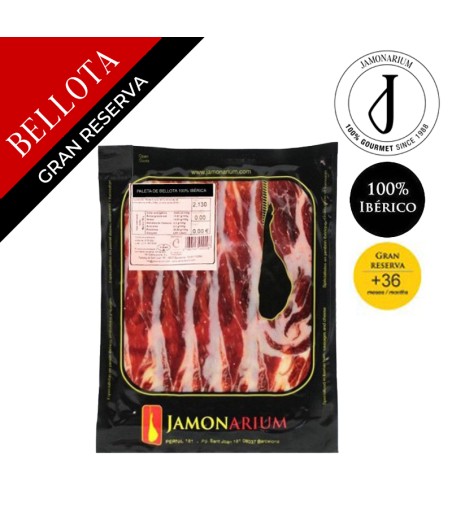 Eichelgefütterte 100% iberische Schulter - Gran Reserva 3 Jahre - Schnitt 100 g