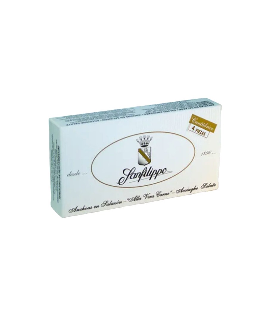 Anxoves Sanfilippo "a Salazón" 4 peces