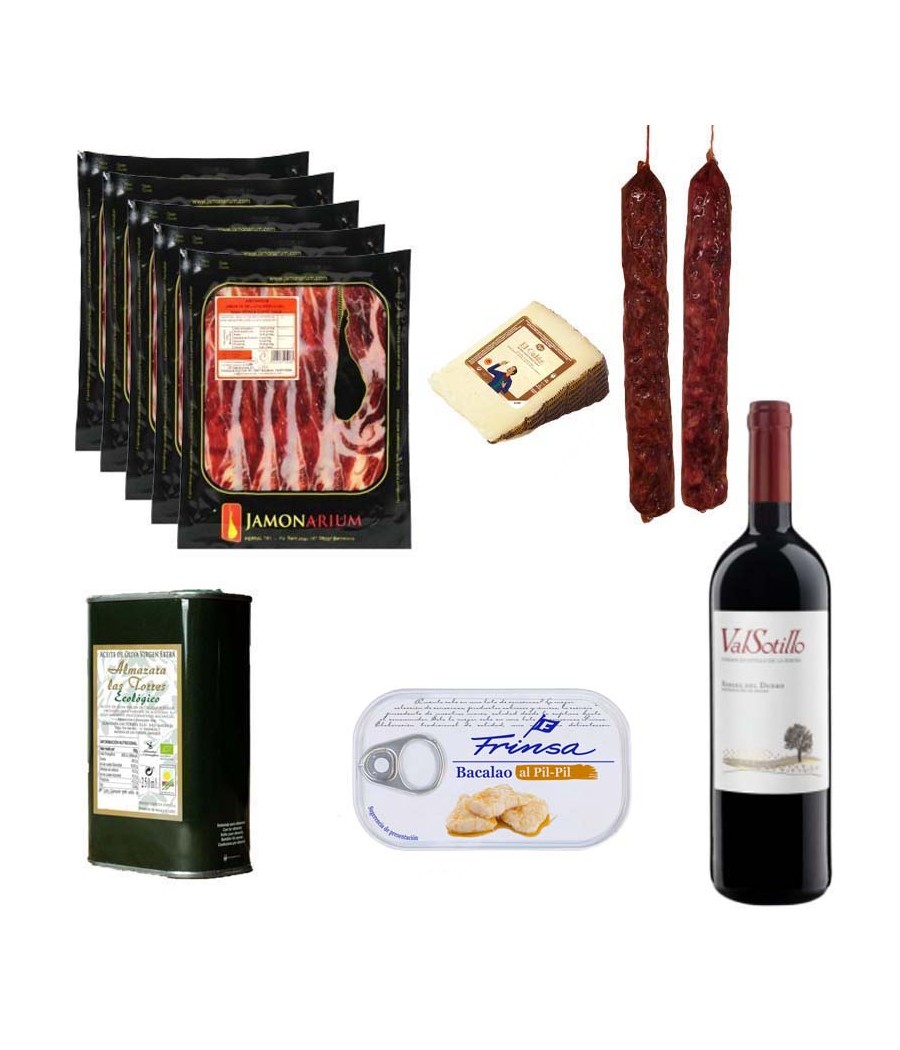 Coffret d'assortiments Plus, tranché 50% Bellota