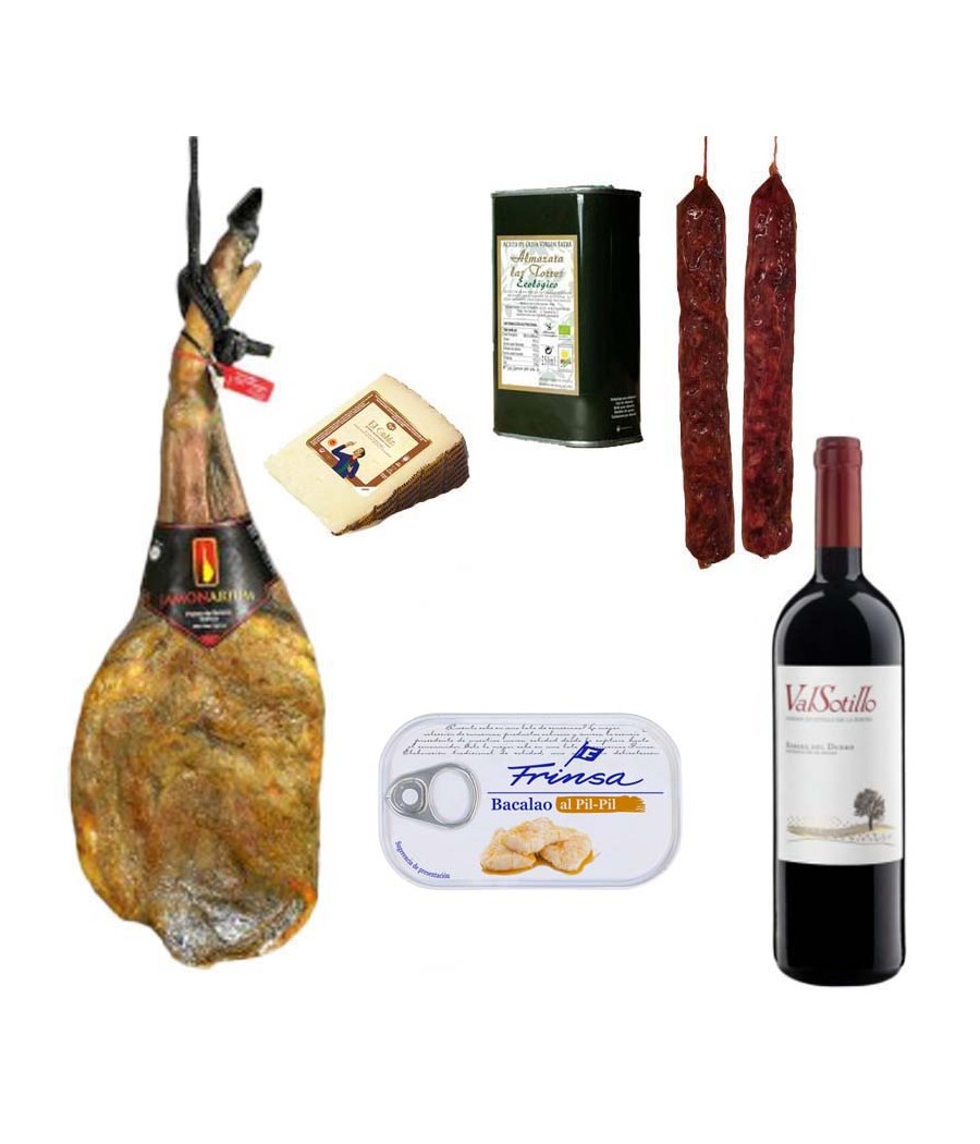 Plus-Sortiment Geschenkset, 50% Bellota vorderschinken