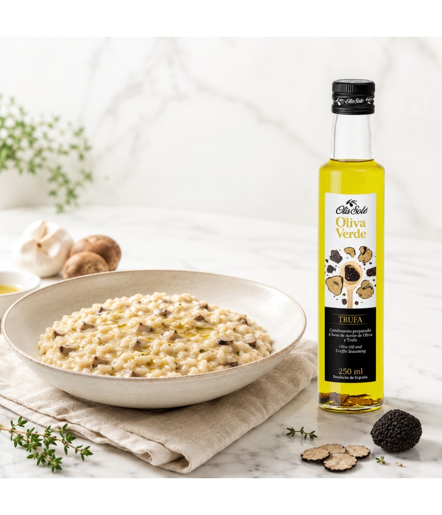 Natives Olivenöl Extra und Trüffel 250 ml, Olis Solé