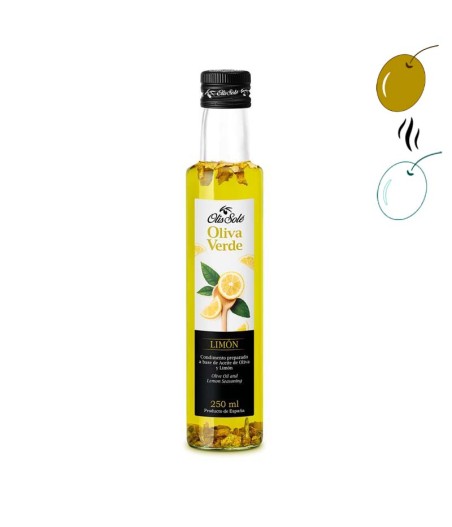 Aceite de Oliva Virgen Extra &amp; Limón 250ml, Olis Solé