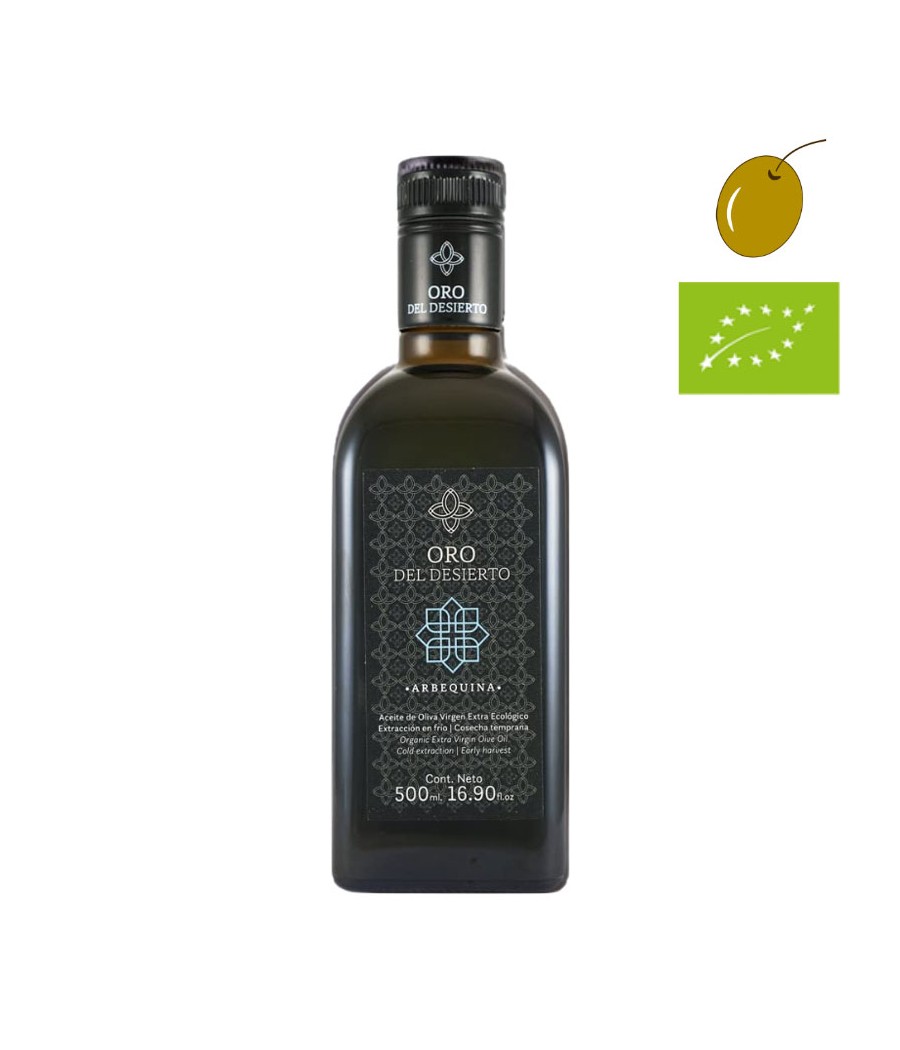 Oro del desierto BIO coupage 500ml, huile d'olive extra vierge