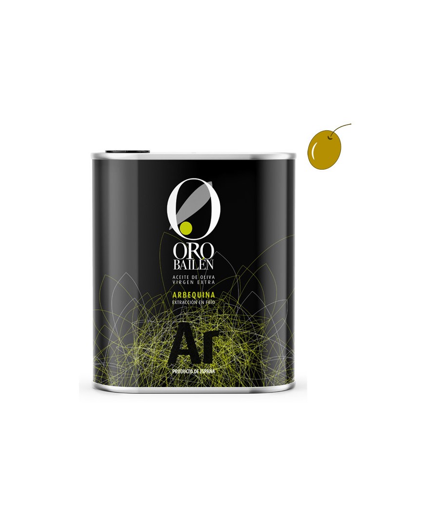 Oro de Bailén Arbequina 2.5l, Aceite de Oliva Virgen Extra de Jaén