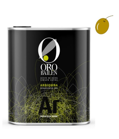 Oro de Bailén Arbequina 2.5l, Huile d'olive extra vierge de Jaén
