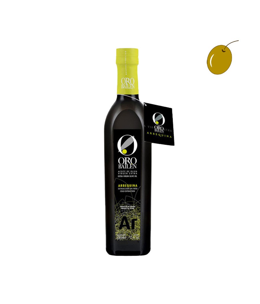 Oro de Bailén Arbequina 500ml, Huile d'olive extra vierge de Jaén