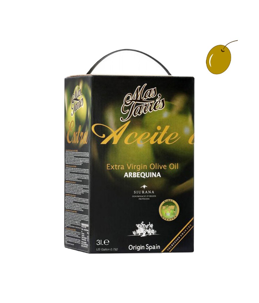 Mas Tarres Arbequina 3l, Olivenöl Extra Vergine, g.U. von Siurana