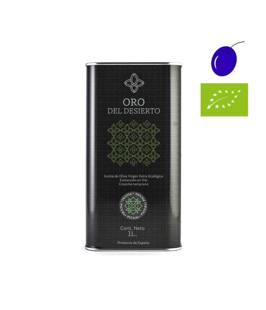 Oro del Desierto Ecològic Picual 1l, Oli d'Oliva Verge Extra
