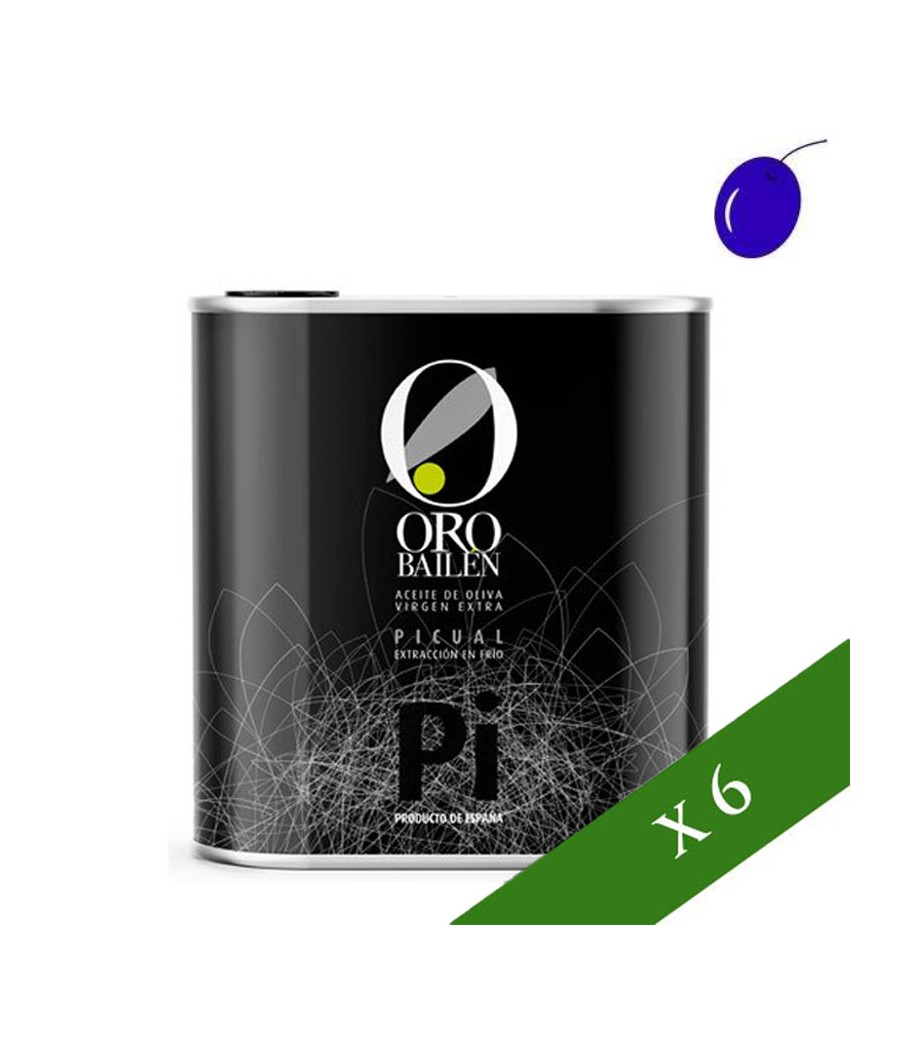 CAIXA x4 --- Oro de Bailén Picual 2.5l, Oli d'oliva verge extra de Jaén