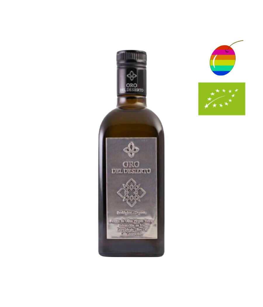 Oro del desierto coupage ECOLÓGICO 500ml, aceite de oliva virgen extra
