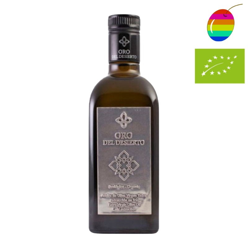Oro del Desierto Coupage Ecológico 500ml, Aceite de Oliva Virgen extra