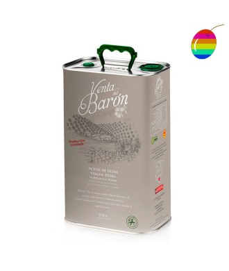 Venta del Barón Coupage 2.5l, Aceite de Oliva Virgen Extra, DO Priego de Córdoba
