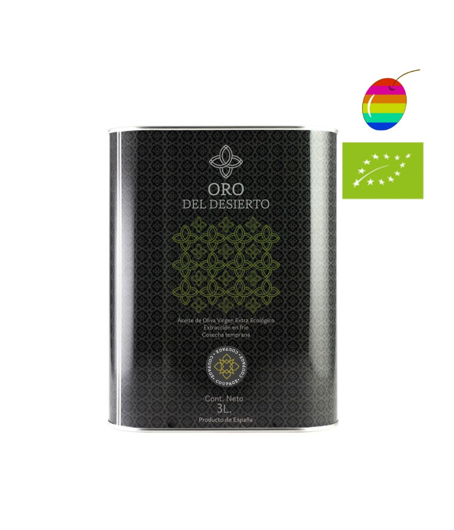 Oro del Desierto Coupage bio 3l, Olio Extravegine di Oliva