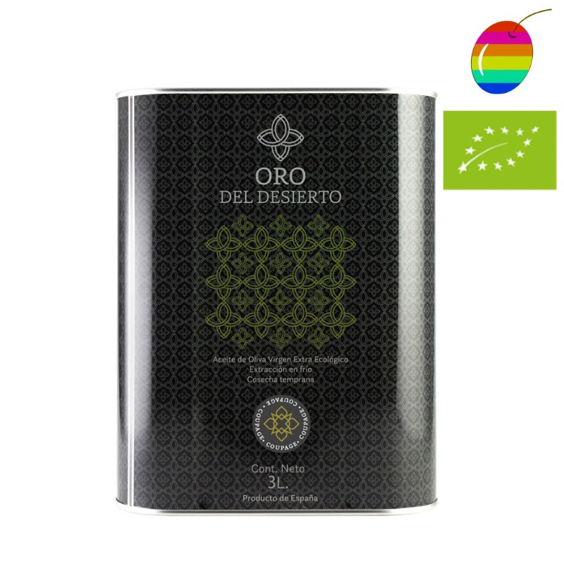 Oro del desierto Coupage Organic 3l, Extra Virgin Olive Oil