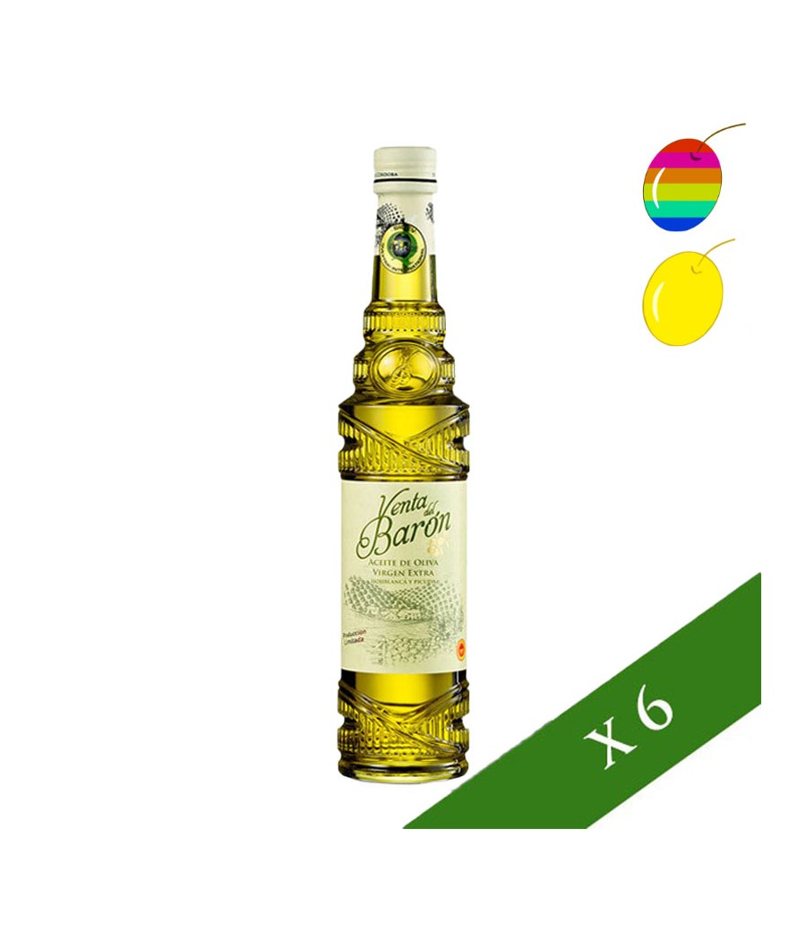 CAJA x6 - Venta del Barón coupage 500ml, Aceite de Oliva Virgen Extra, DO Priego de Córdoba