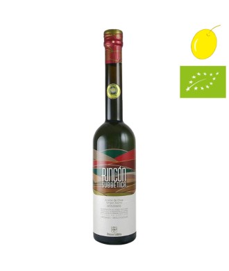 Rincón de la Subbética Hojiblanca ecológico 500ml, Aceite de Oliva Virgen Extra, D.O. Priego de Córdoba