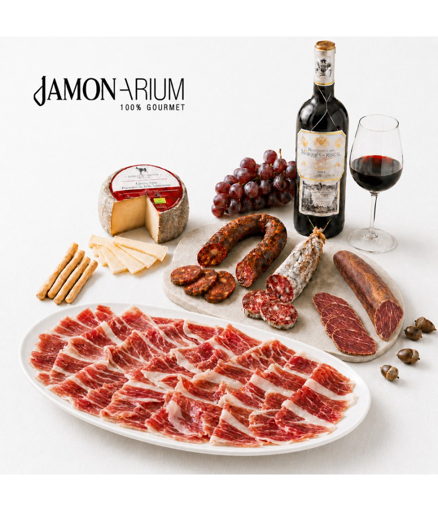 Jamonarium Silver Hamper - Size L