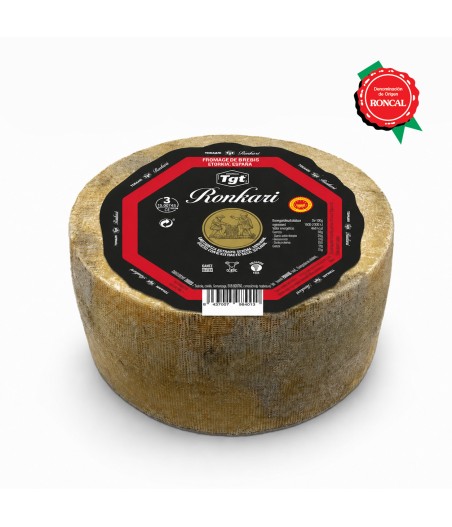 Queso Ronkari leche cruda de oveja , D.O. Roncal - ENTERO