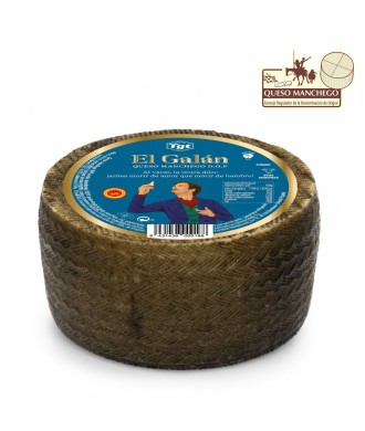 Formatge Curat El Galán llet d'ovella, D.O. Manxego
