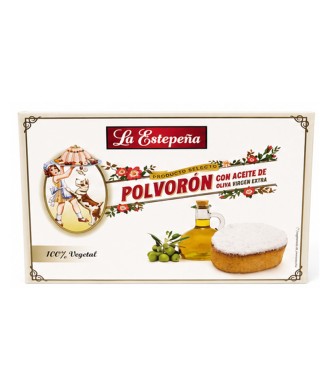 Polvorón con Aceite de Oliva Virgen Extra La Estepeña (200 g)