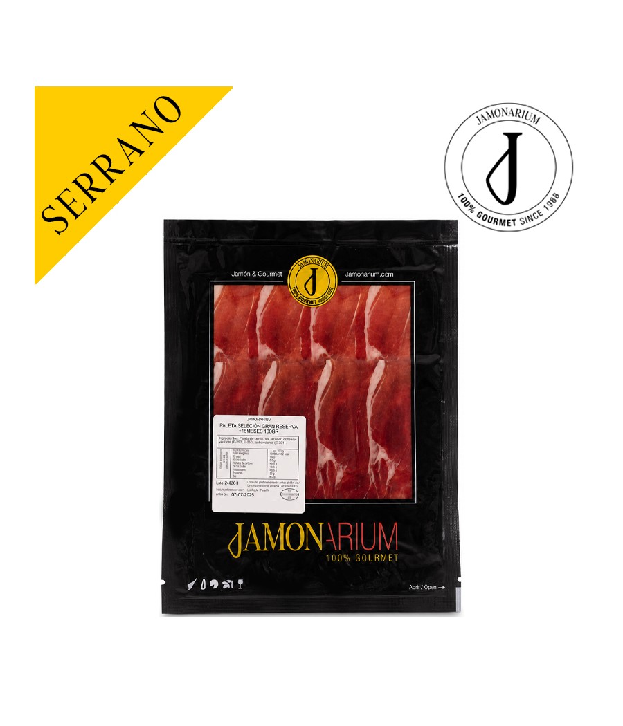 Gran Reserva Seleccion Shoulder, +15 months sliced 100g
