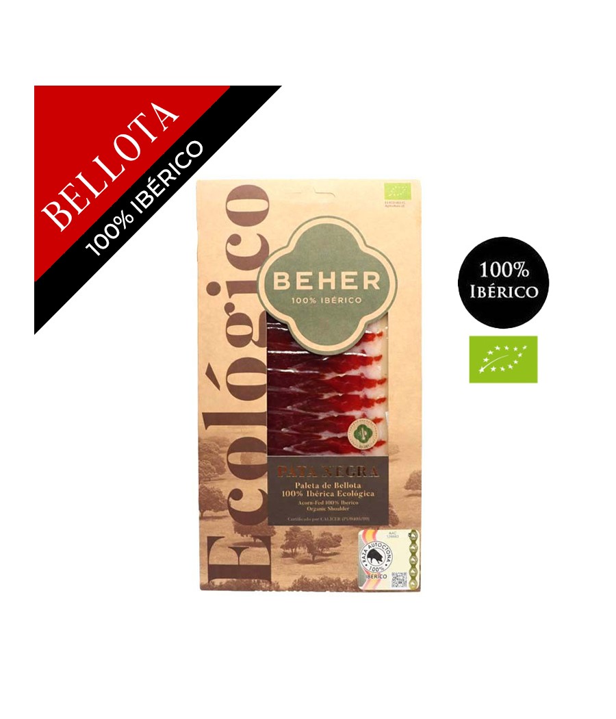 Vorderschinken Bellota iberische (Salamanca), 100% iberische Rasse - Pata Negra geschnitten 100 g