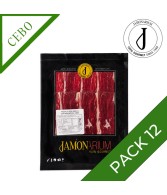 PACK 12 - Paleta de Cebo Ibérica, 50% Raza Ibérica cortada 100g
