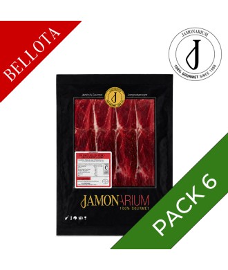 Pack x6 - Paleta de Bellota Ibérica, 50% Raza Ibérica cortada 100g