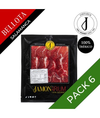 Pack x6 - Paleta de Bellota 100% Ibérica (Salamanca) - Pata Negra cortada 100g