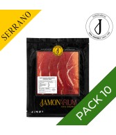 PACK 10 - Jamón Gran Reserva Selección, +20 meses cortado 100g