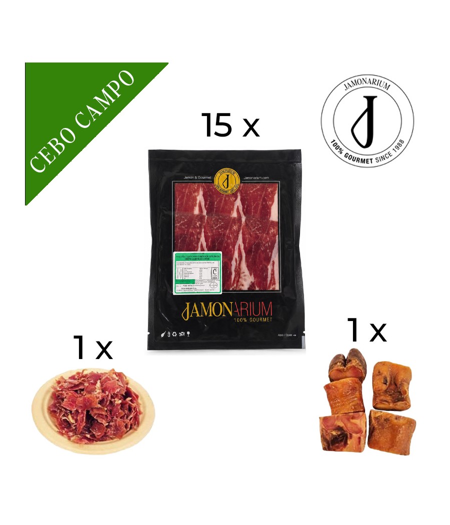 Épaule de Cebo de Campo Iberica, 50% Race Ibérique - ENTIÈRE tranchée