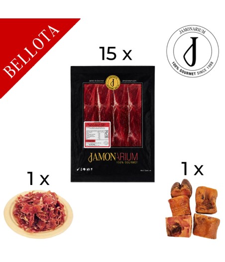 Épaule de Bellota Ibérico, 50% Race ibèrique - ENTIÈRE tranchée