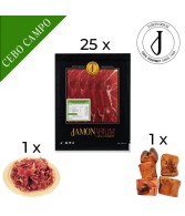 Cebo de Campo Iberico Ham, 50% Iberian Breed - WHOLE sliced